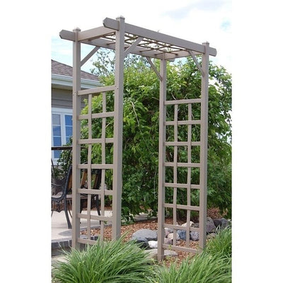 Vinyl Arbor Tan Mocha 85 Inches Tall Made In USA - Free Shipping 