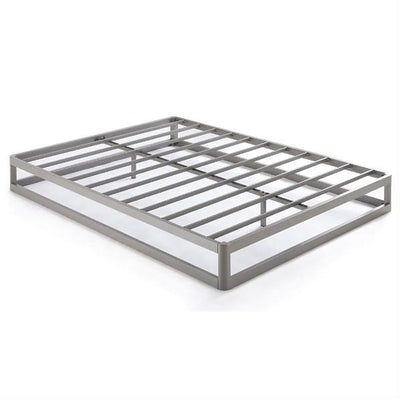 King size Modern Low Profile Heavy Duty Metal Platform Bed Frame - Free Shipping 