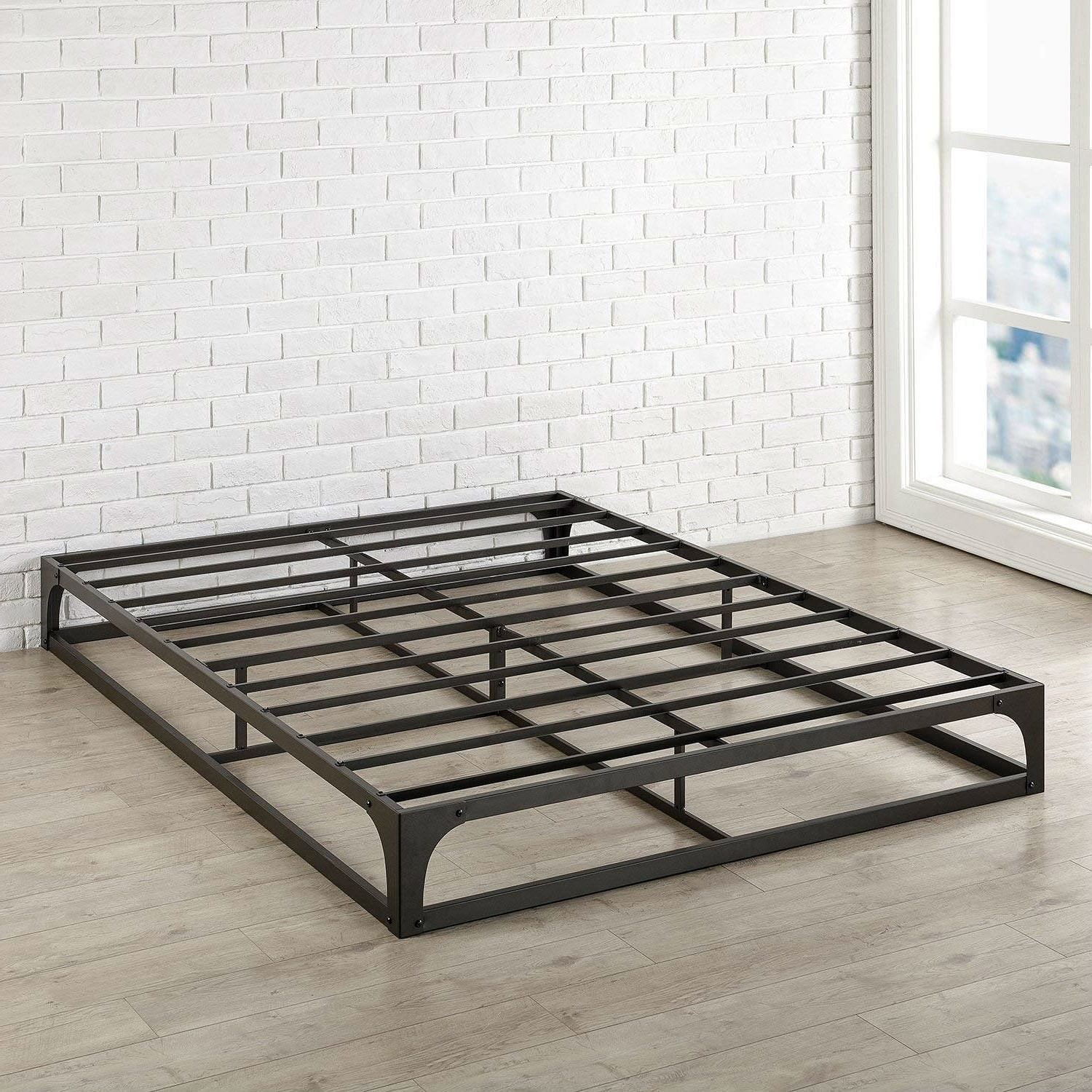 Twin size Modern Low Profile Heavy Duty Metal Platform Bed Frame - Free Shipping