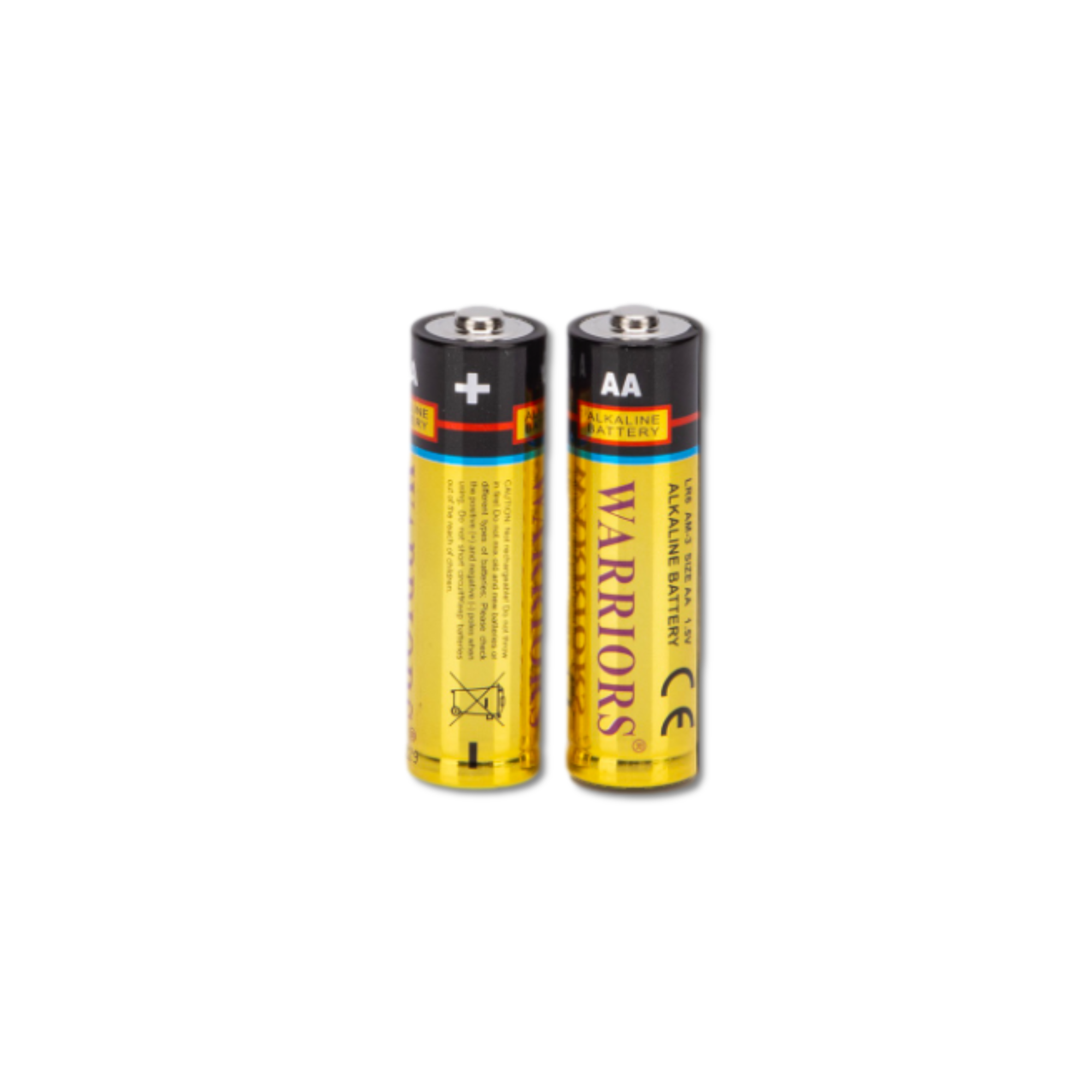BRS AA Alkaline Batteries — 24‑Pack (BRSLR6AA)