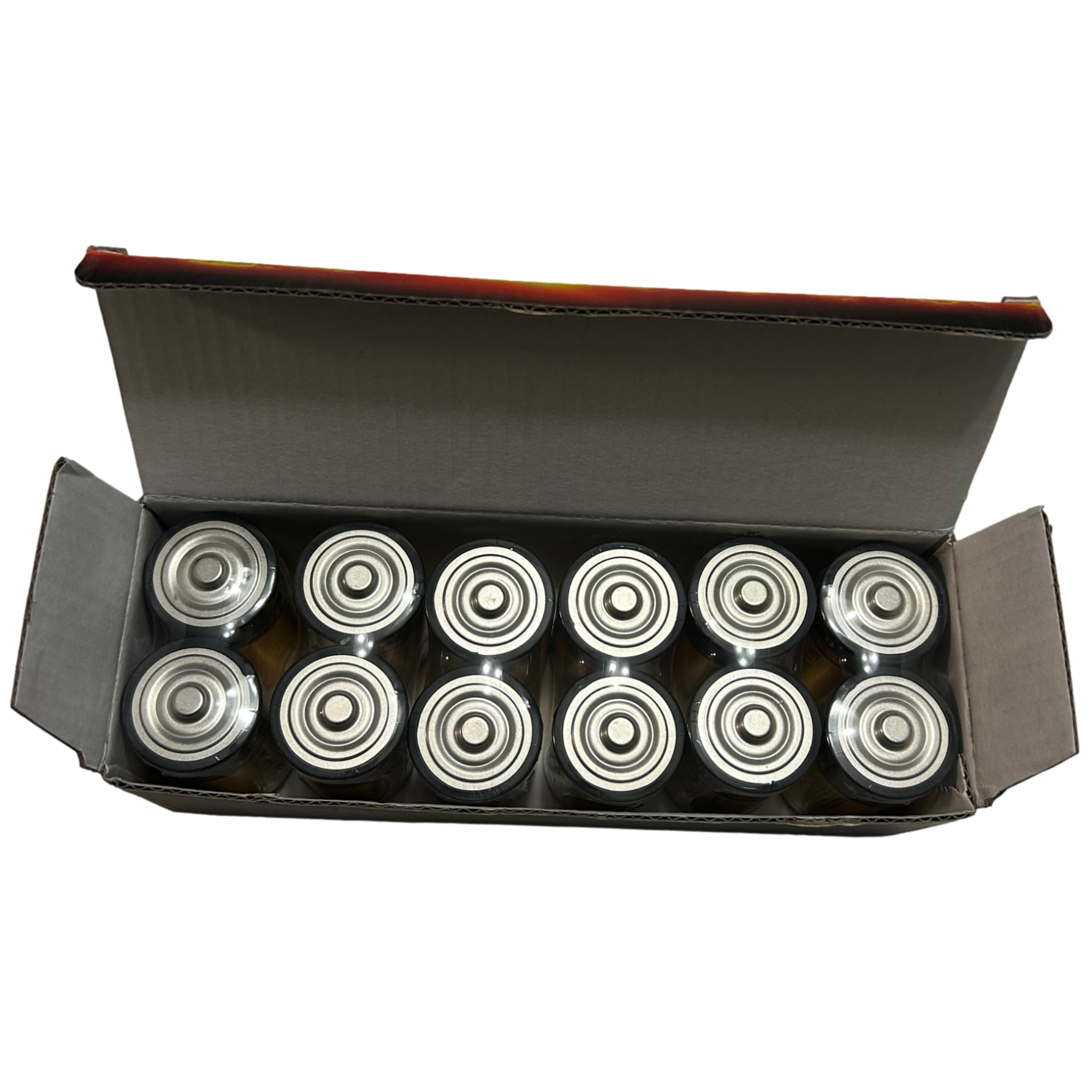 BRS D Alkaline Batteries — 12‑Pack (BRSLR20D)