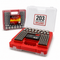 BRS Emergency Battery Kit: 203 Alkaline Batteries + Tester