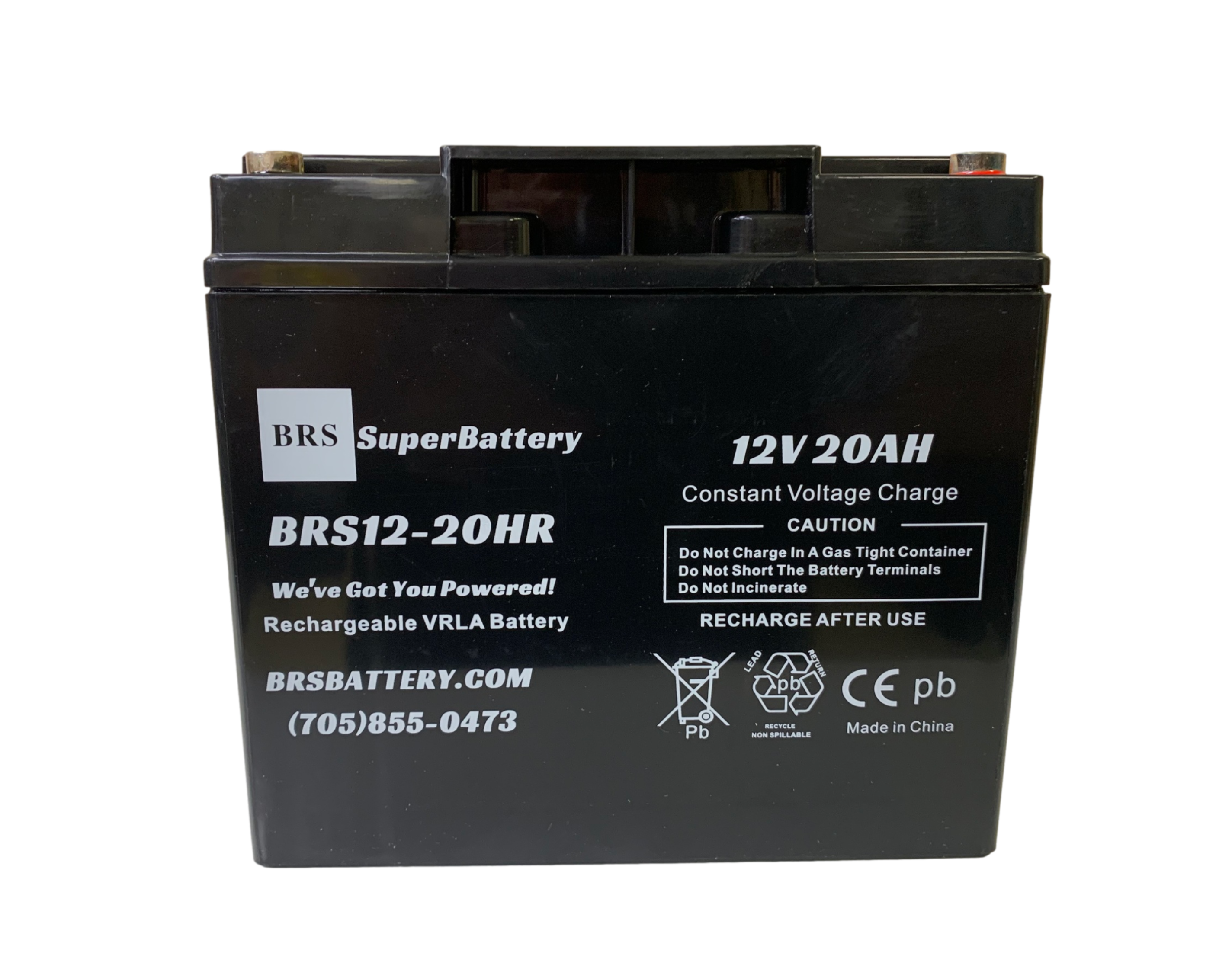 BRS12-20HR – 12V 20Ah Battery