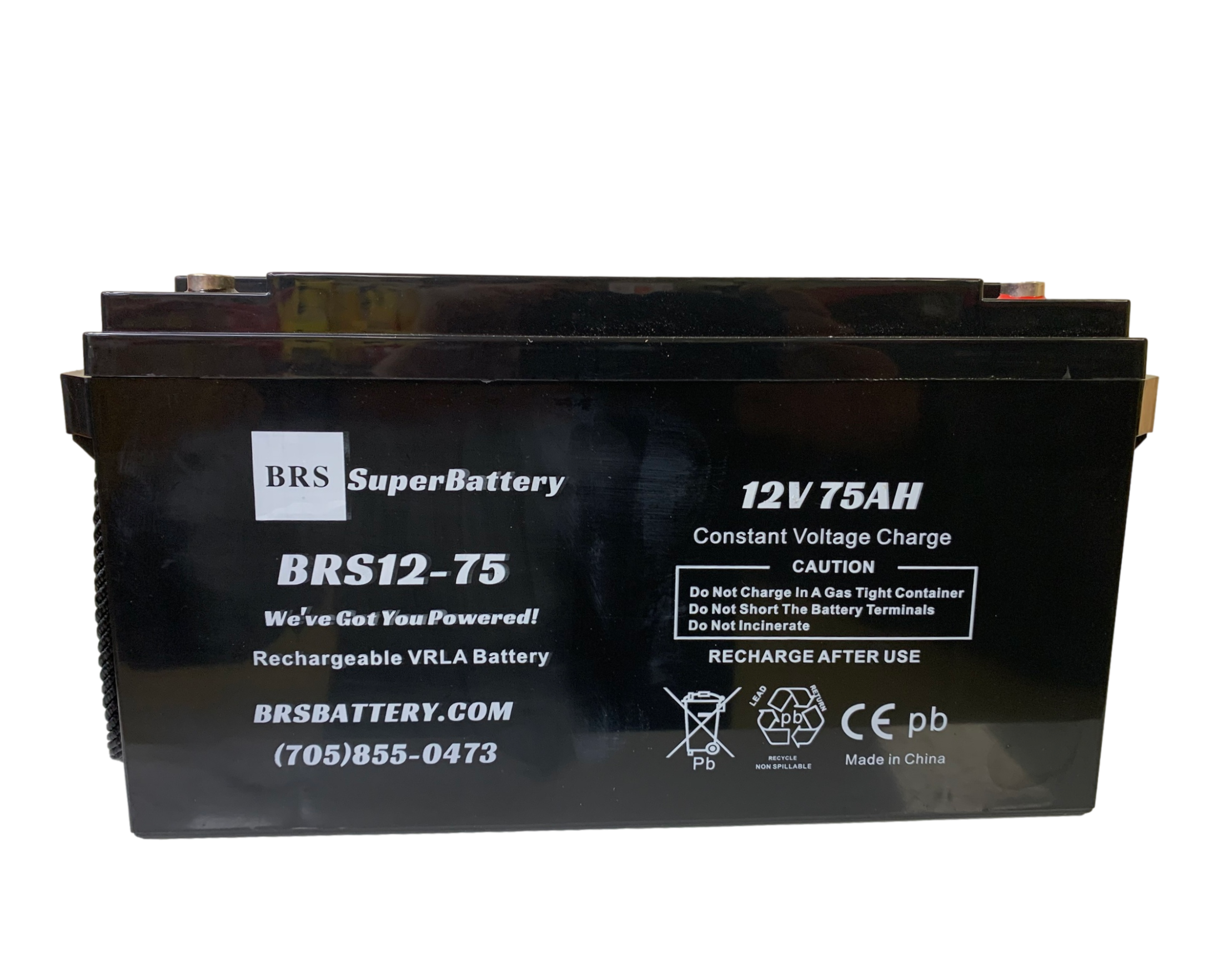 BRS12-75 – 12V 75Ah Battery