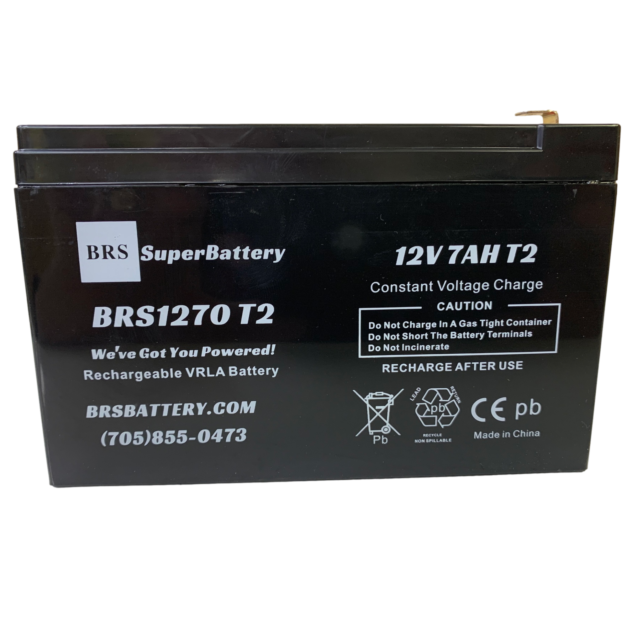 BRS1270 T2 – 12V 7Ah Battery