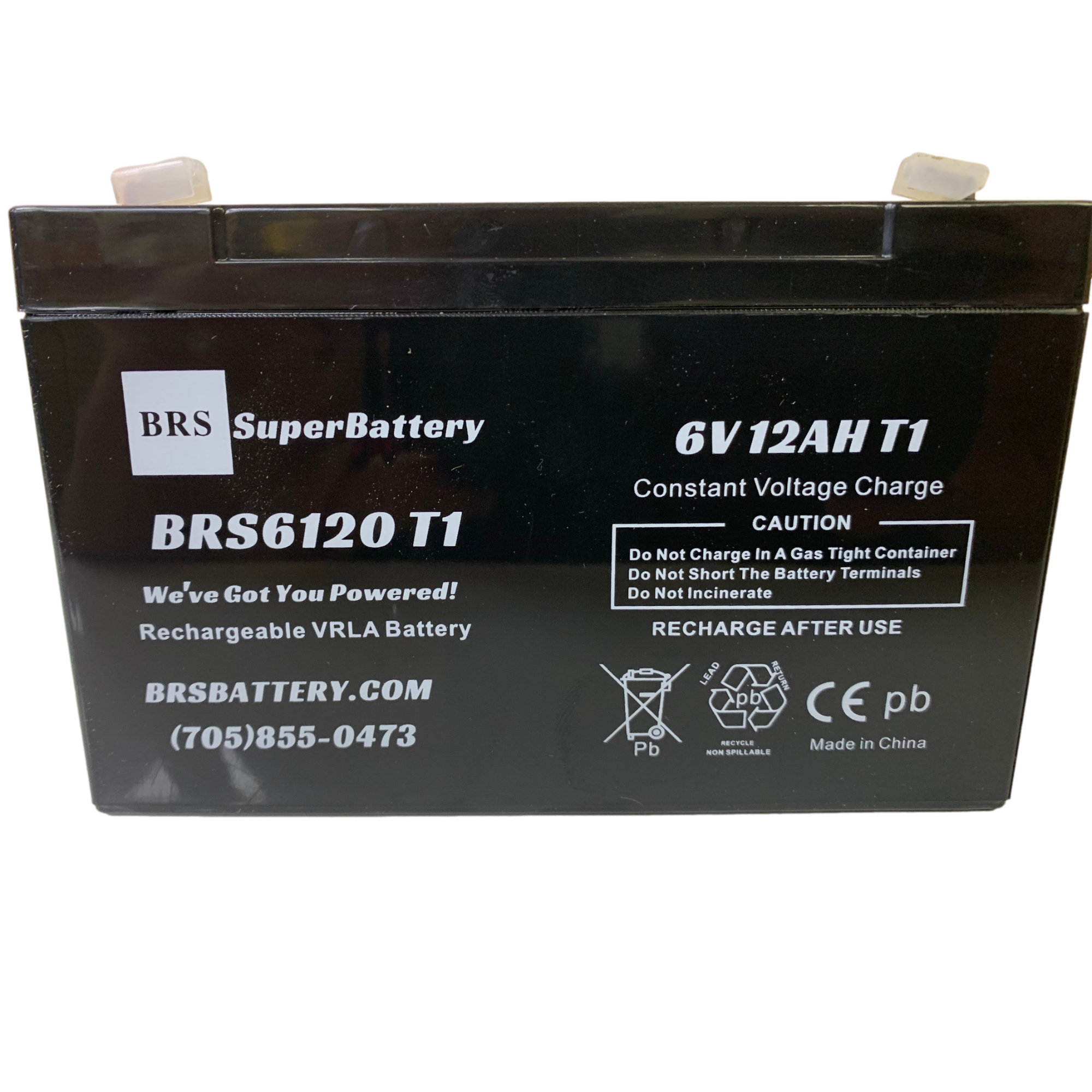 BRS6120 T1 – 6V 12Ah Battery