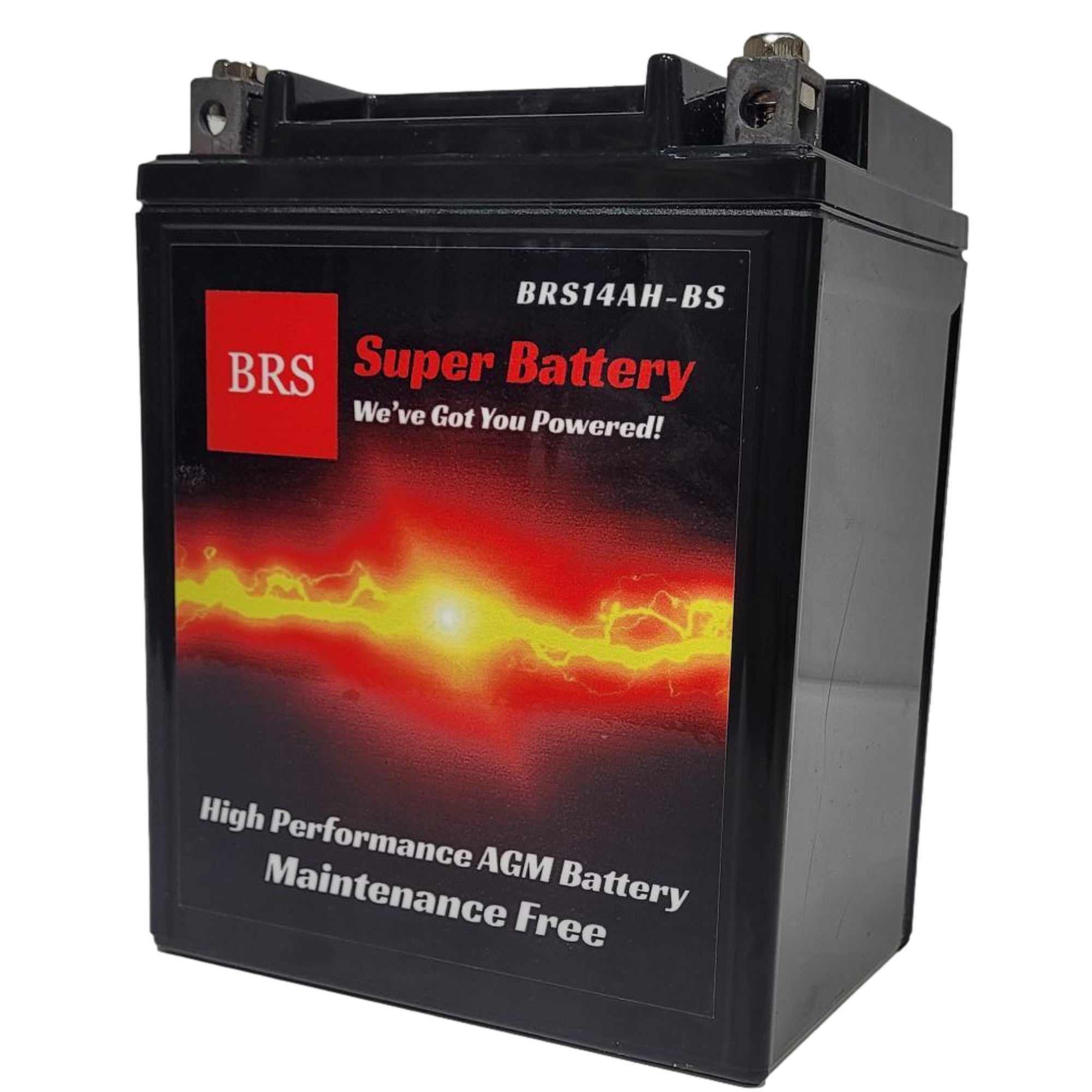 BRS14AH-BS 12v 14AH 200CCA 30 Day Warranty