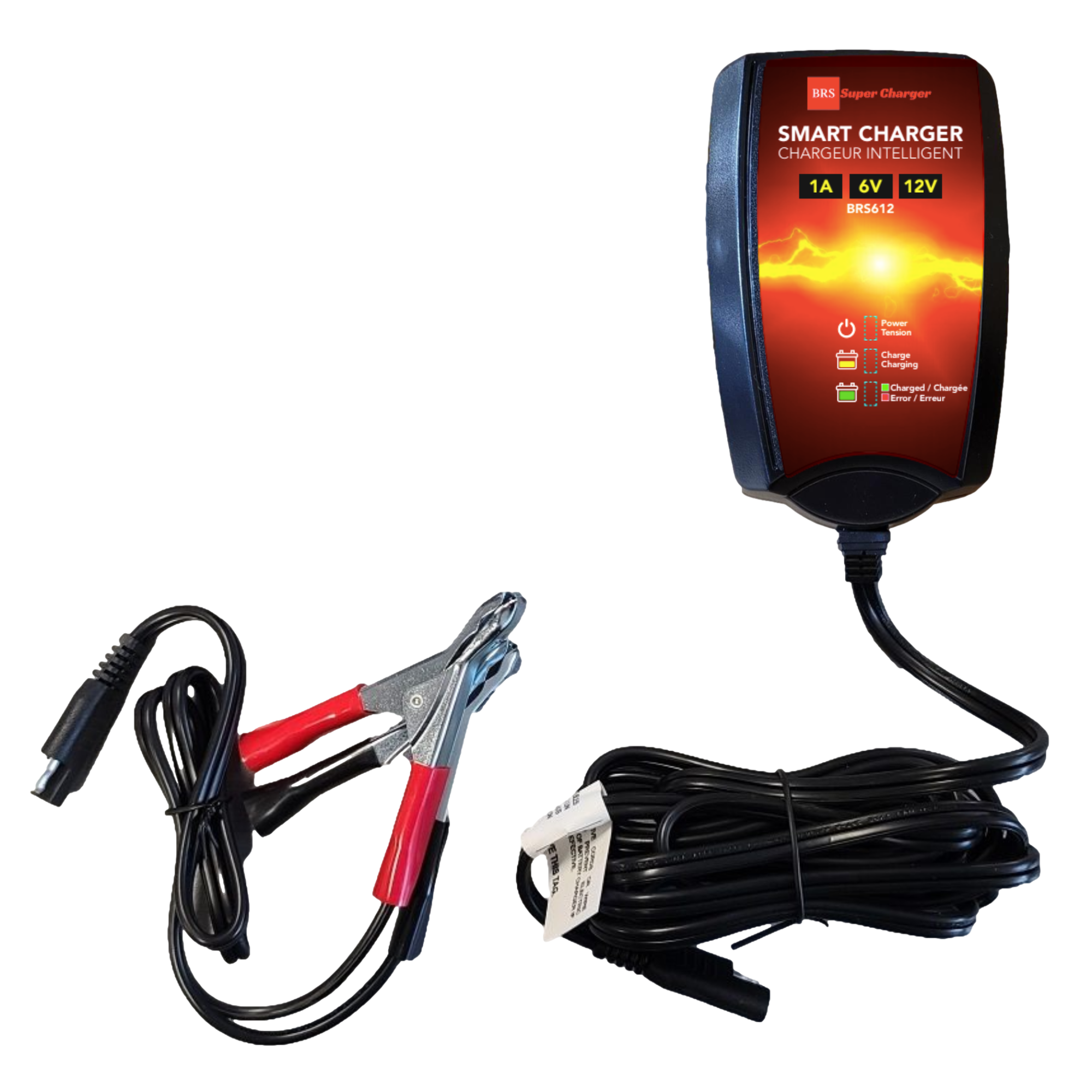High Performance BRS9B-BS 2 Year Warranty & Smart Charger / Maintainer Combo Bundle Kit 12v Sealed AGM PowerSports Battery