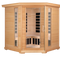 Blisspod Vienna Corner Far Infrared Sauna – Canadian Hemlock, Ultra Low EMF, 12 Heaters, 4-5 Persons