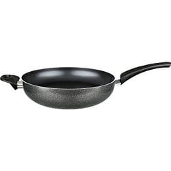 Brentwood 13 Inch Non-Stick Aluminum Wok in Gray - Free Shipping 