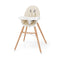 Baby High Chair with Dishwasher Safe Tray-Beige