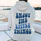 Back Text Oversized Hoodie – Women’s Loose Fit Printed Sweatshirt, Soft Milk Silk Fabric