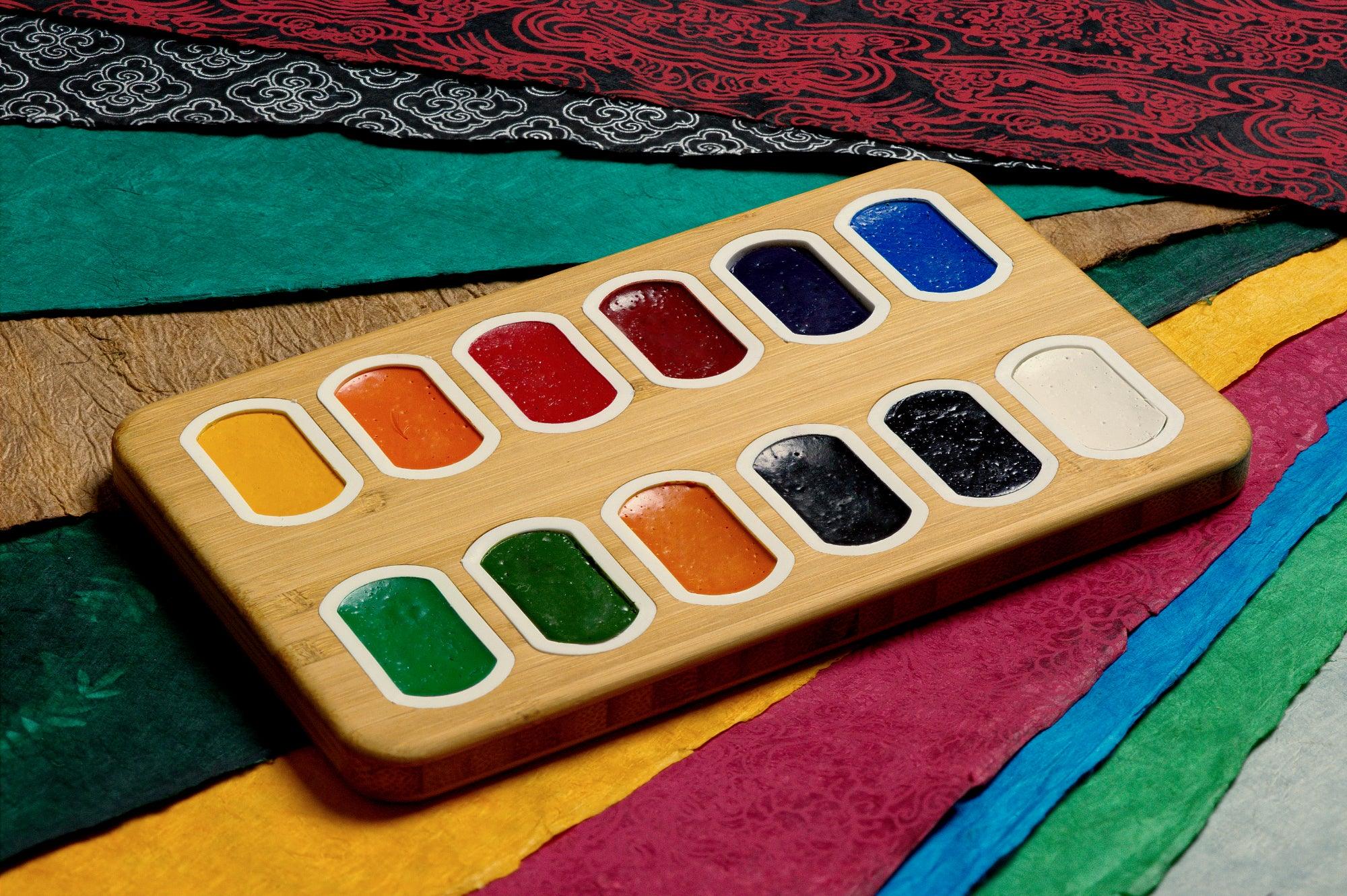 Empty Bamboo Super Pan Holder 12 