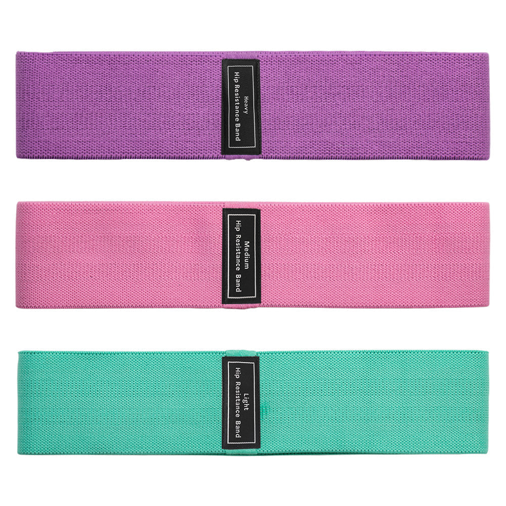 Three Levels Anti-Slip Booty Resistance Bands Set 