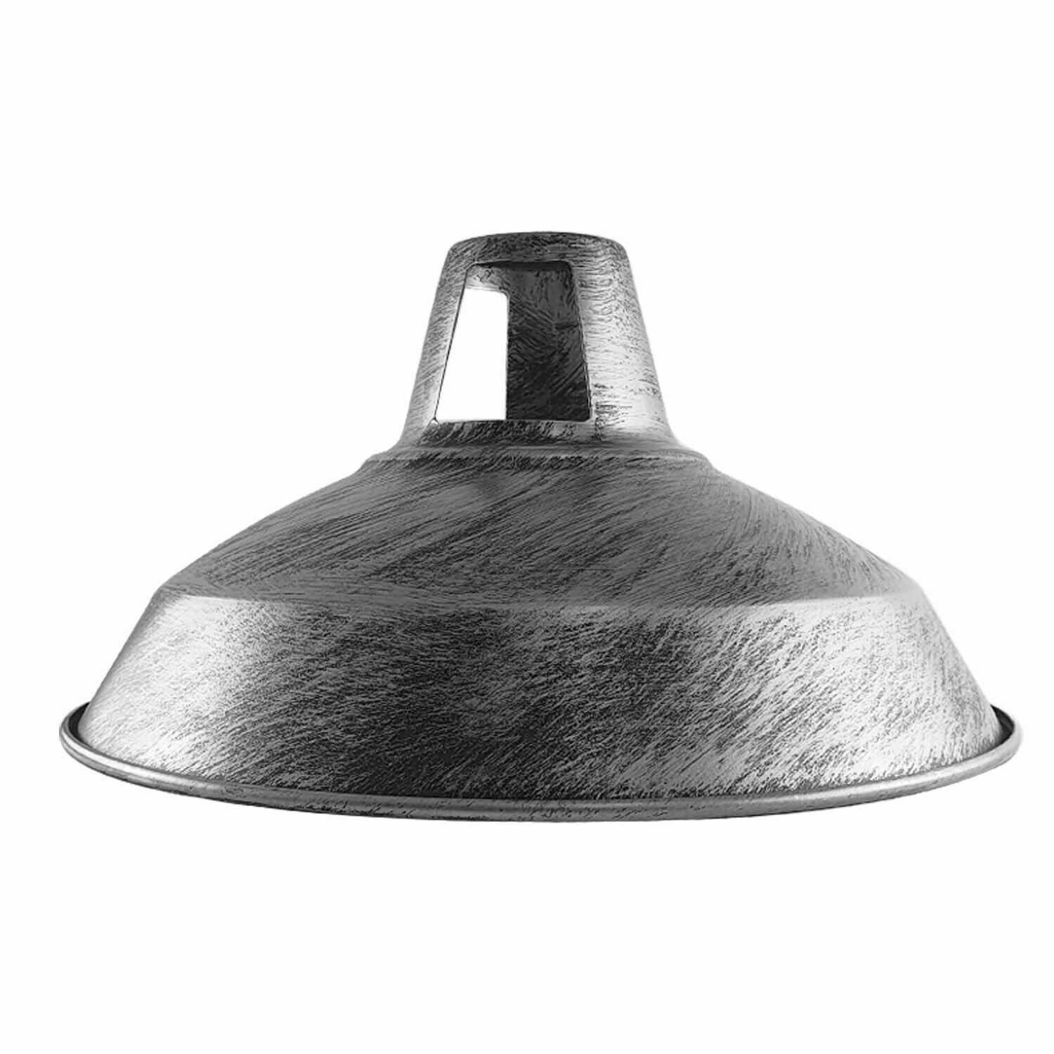 Lamp Shade Pendant Light Shade 320mm Satin Nickel ~ 1950