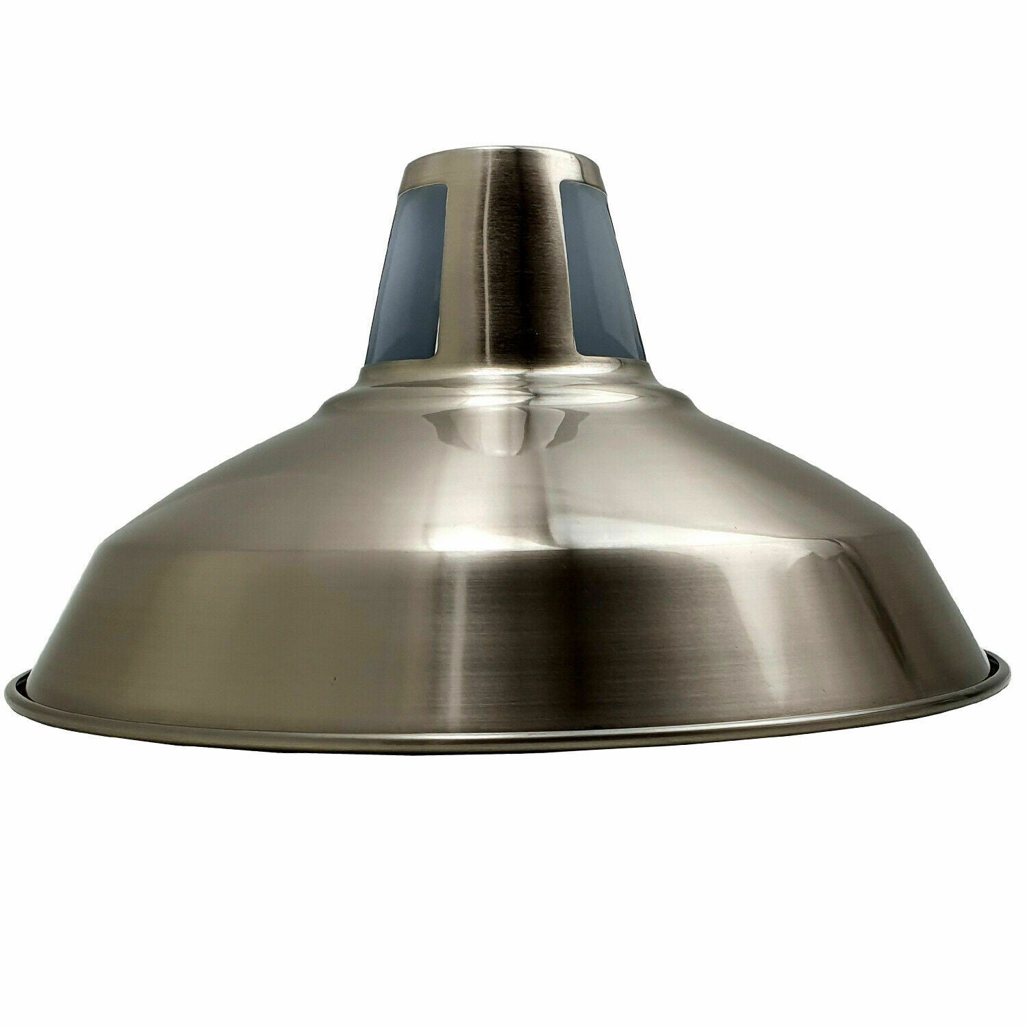 Lamp Shade Pendant Light Shade 320mm Satin Nickel ~ 1950