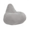 Bean Bag Chair for Adults Accent Lazy Sofa with Skin-friendly Corduroy Cover and Soft Sponge Filling-Gray