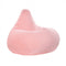 Bean Bag Chair for Adults Accent Lazy Sofa with Skin-friendly Corduroy Cover and Soft Sponge Filling-Pink