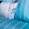 Bermuda Queen Size Printed Reversible Cotton 6pc Duvet Cover Set
