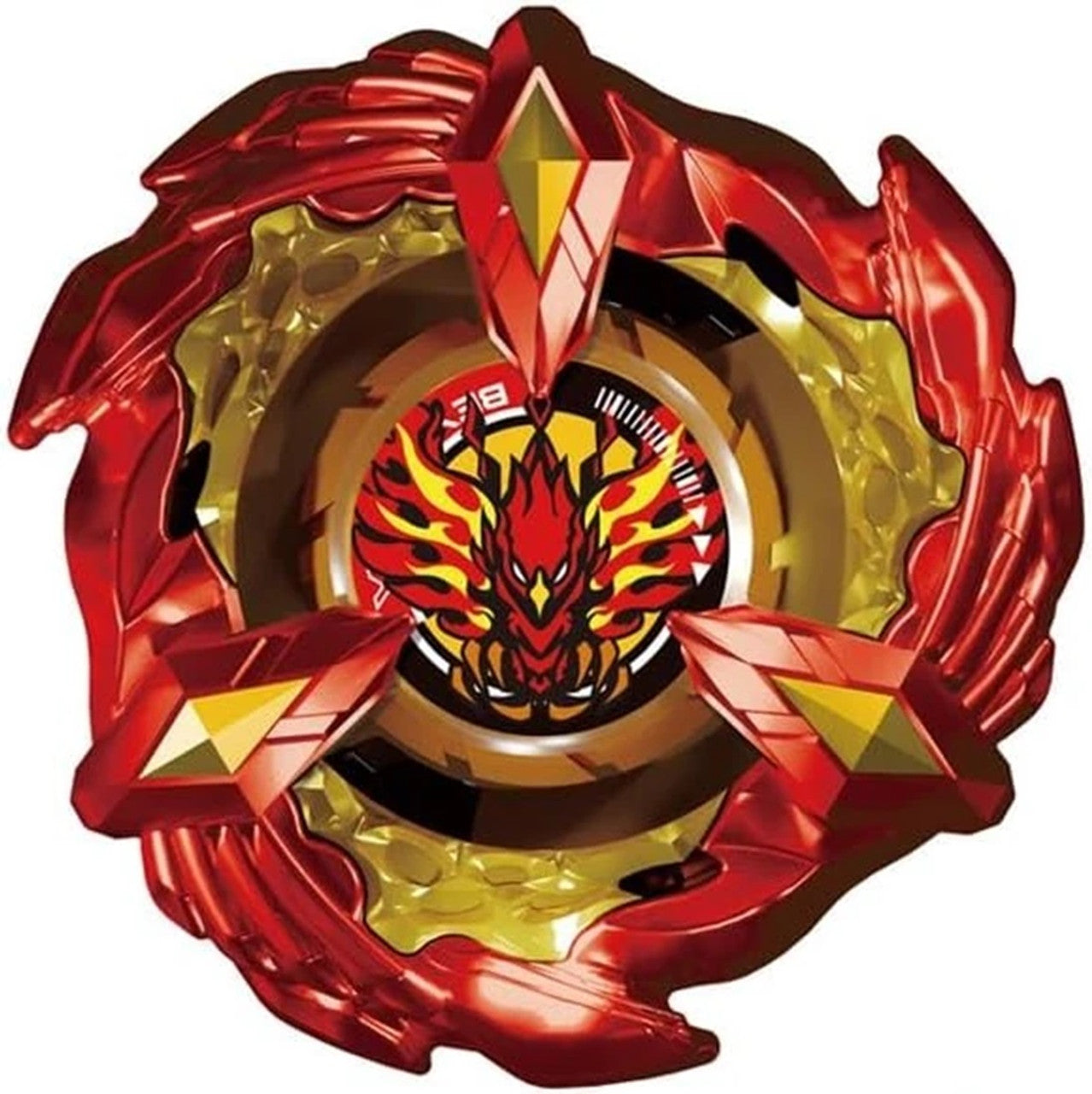 Takara Tomy Beyblade X Starter Set - BX-23 Phoenix Wing Metallic Red (with String Launcher) 