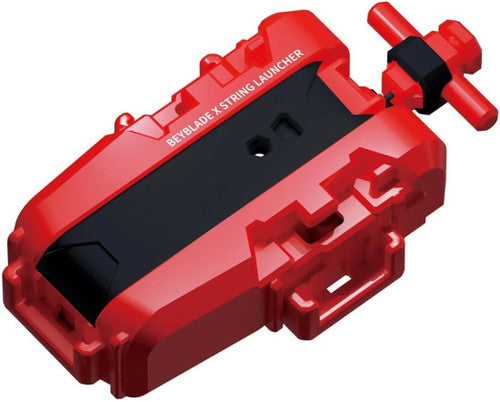 Takara Tomy Beyblade X Starter Set - BX-23 Phoenix Wing Metallic Red (with String Launcher) 