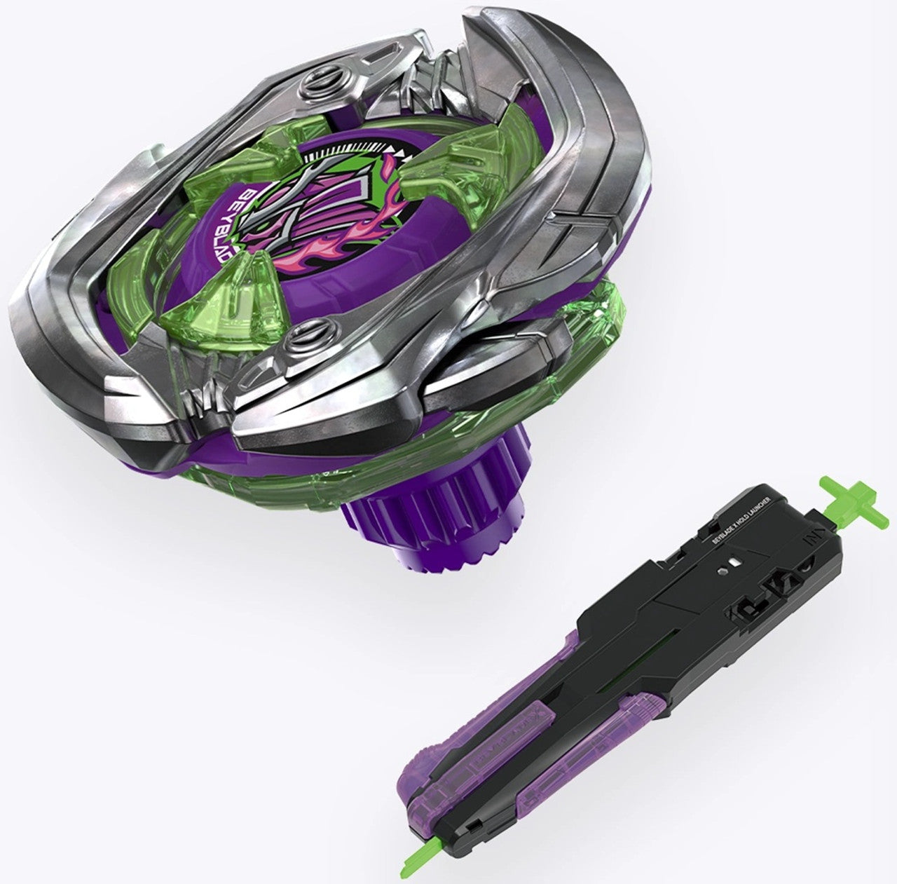 Takara Tomy Beyblade X Starter Set - UX-09 Starter Samurai Saber (with Hold Launcher) 
