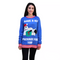Big Package Sweater | Naughty Christmas Sweater with Seductive Santa Design, Cozy Winter Wear, Flirtatious Holiday Gift