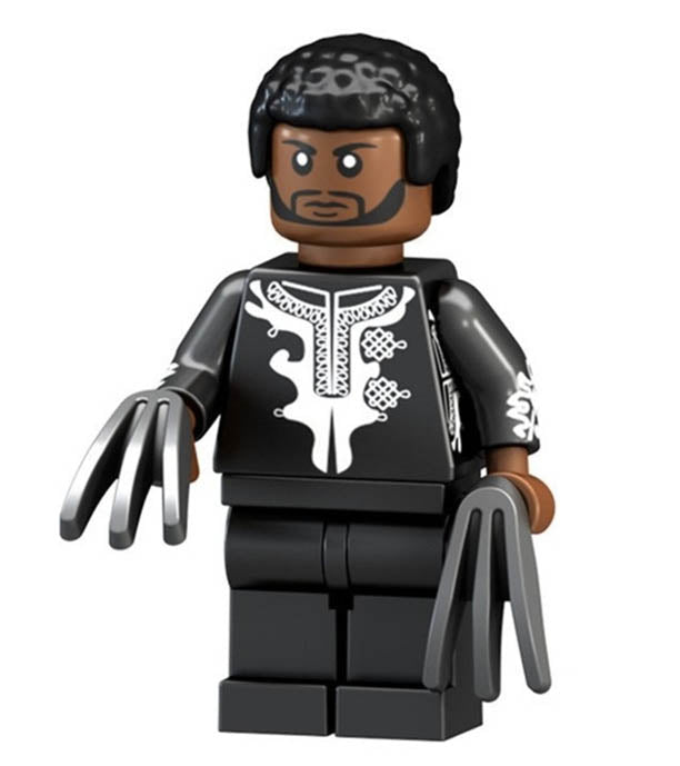 Minifigure - Marvel - Black Panther Chadwick 
