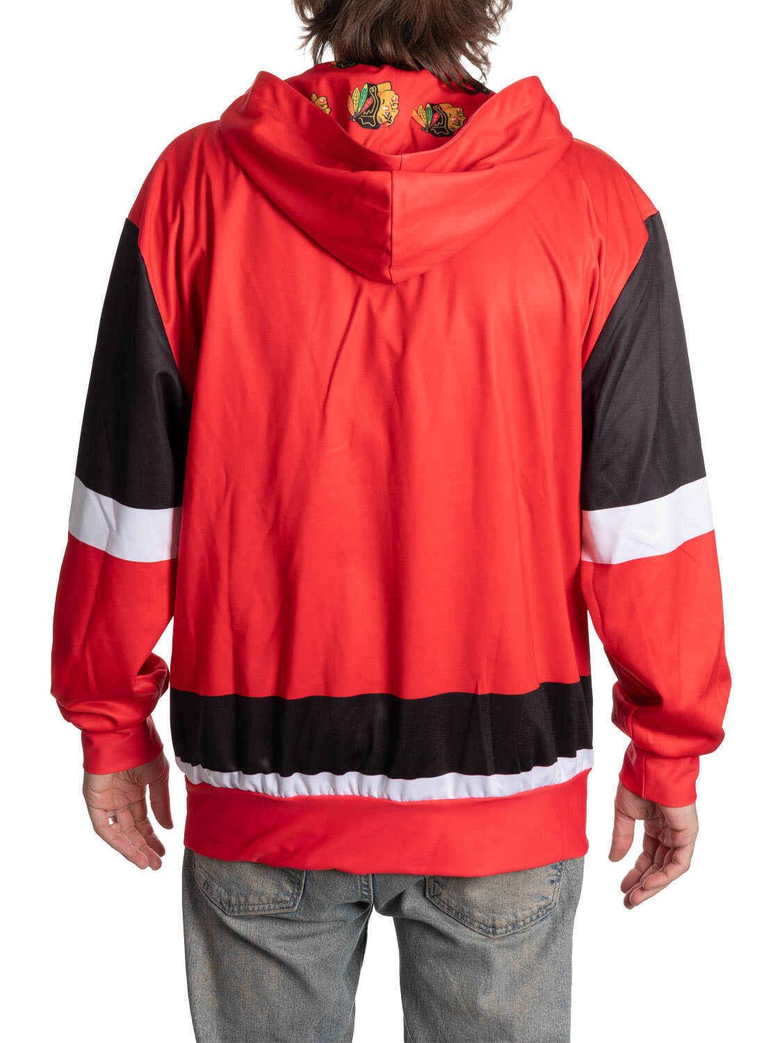 Chicago Blackhawks Hockey Lace Hoodie 