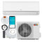 12000 BTU 20 SEER2 WiFi Ductless Mini Split Air Conditioner & Heater – Blast Pro Series, 115V