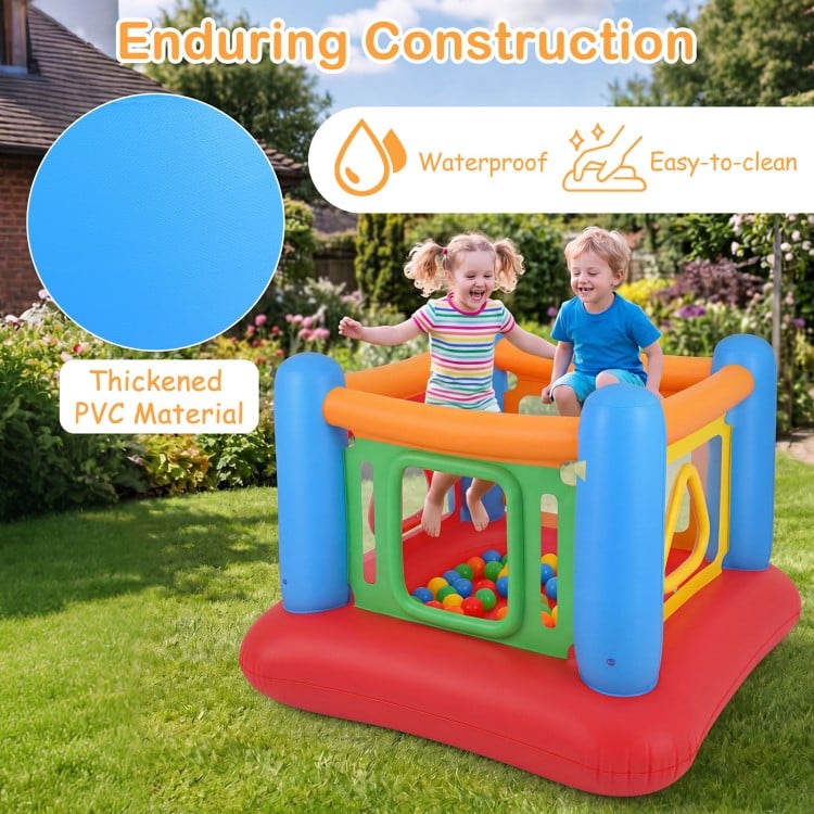 Blow Up Jumping House for Kids with Transparent Side Walls