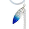 Single Hook Willow Leaf Spinner – Blue Scale Blade Lure