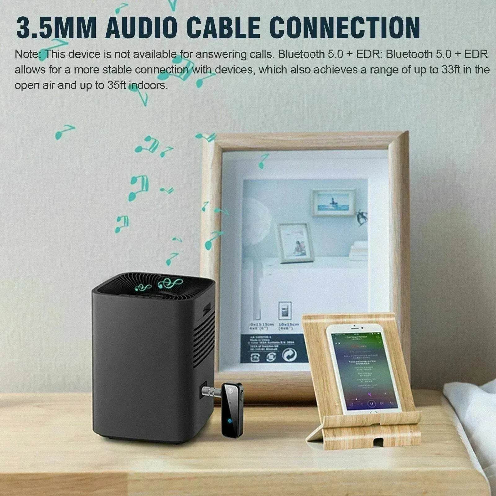 Bluetooth 5.0 2in1 TX/RX Wireless USB 3.5mm 