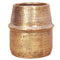Bonita Rattan Brass Finish Planter | 9.5