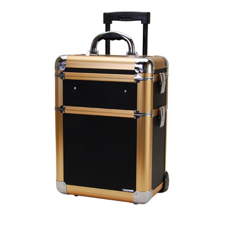 TZ Case ABG-311T Wheeled Two Section Beauty Case Black hole