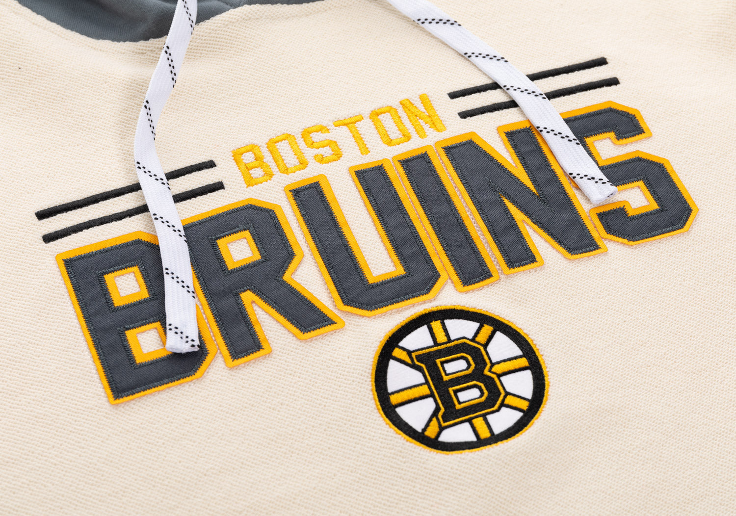 Boston Bruins NHL Unisex Reverse Terry Retro Premium Hoodie 