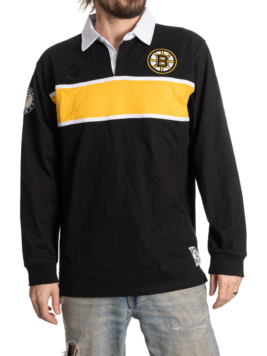 Boston Bruins Rugby Shirt-Presale 