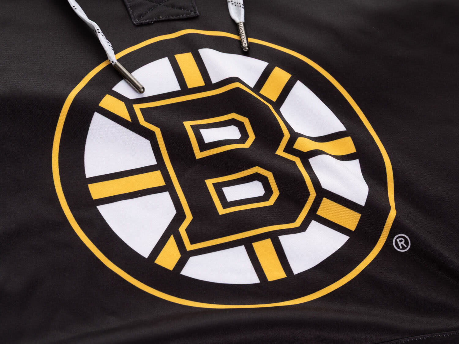 Boston Bruins Hockey Lace Hoodie 