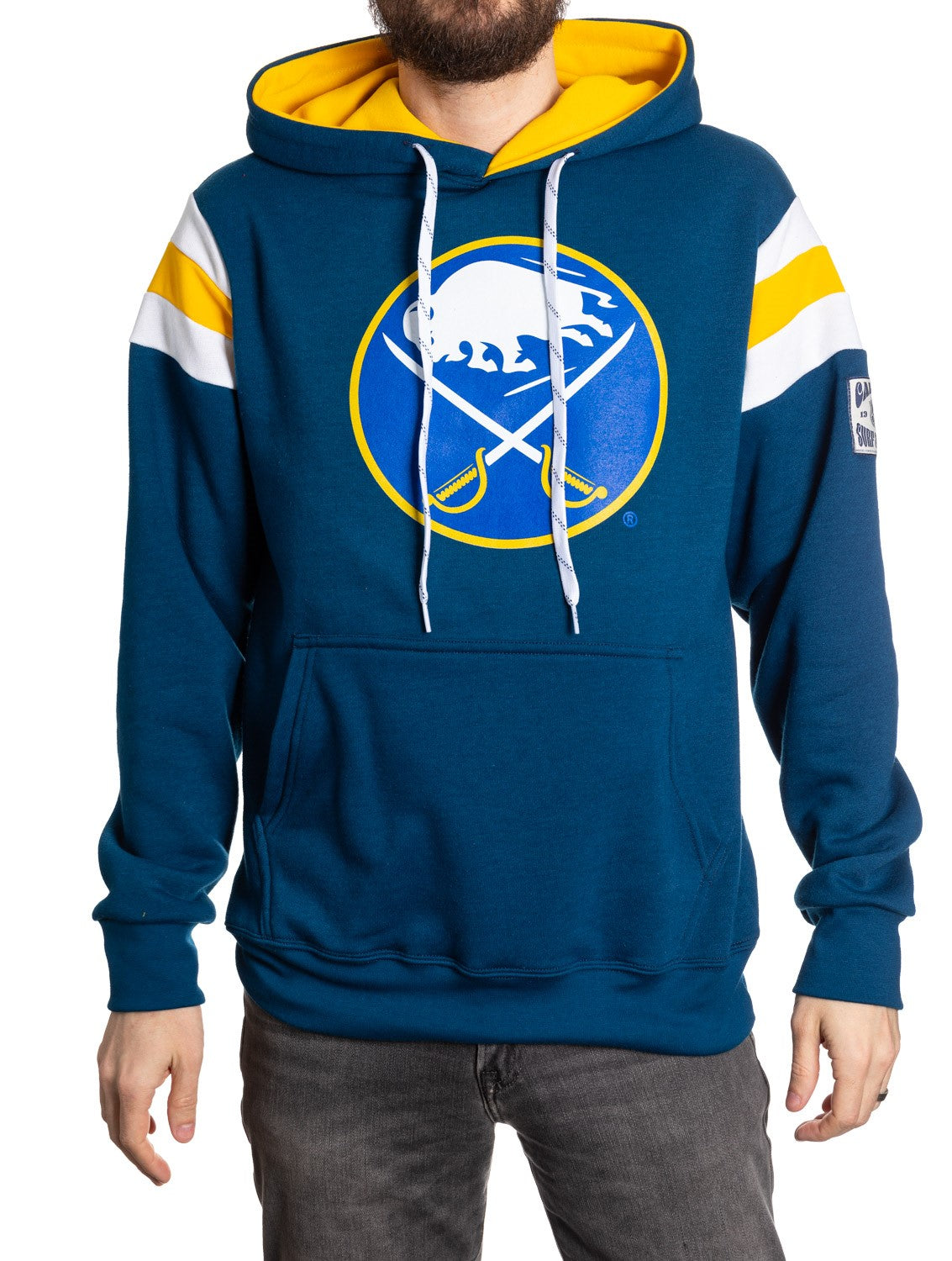 Buffalo Sabres Varsity Retro Style Hoodie 