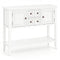Buffet Sideboard Cabinet with 2 Doors and 2 Drawers-White