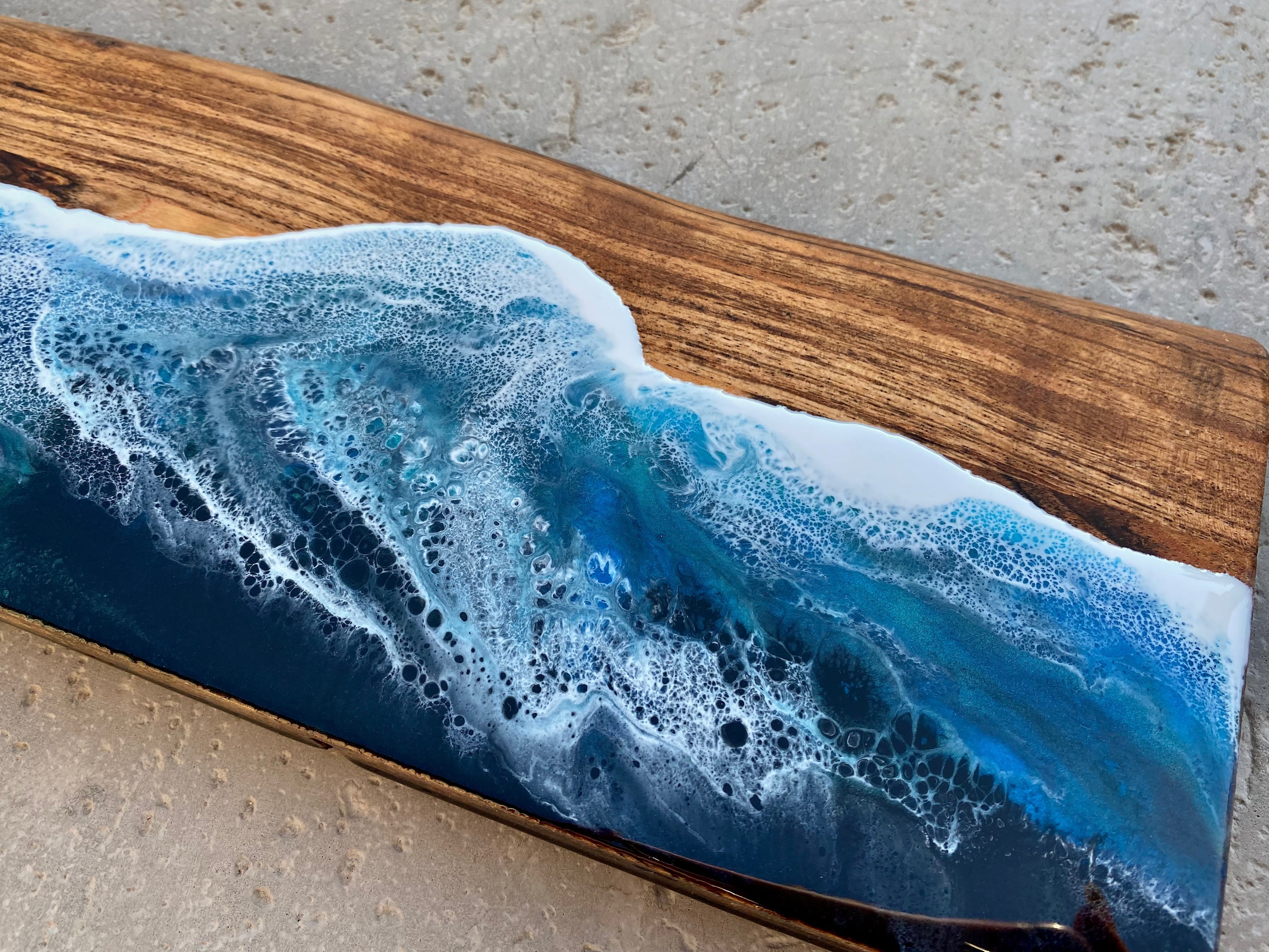 Rustic Wood Serving Board 