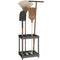 Garden Tool Storage Rack, Up to 16 Tools, Heavy-Duty Metal Yard Tool Organizer for Garage Organization and Storage