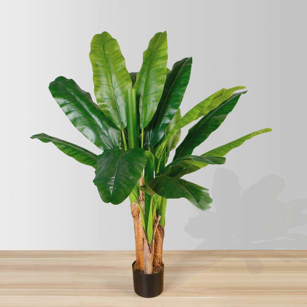 Cali Artificial Banana Tree Potted Plant 43" 