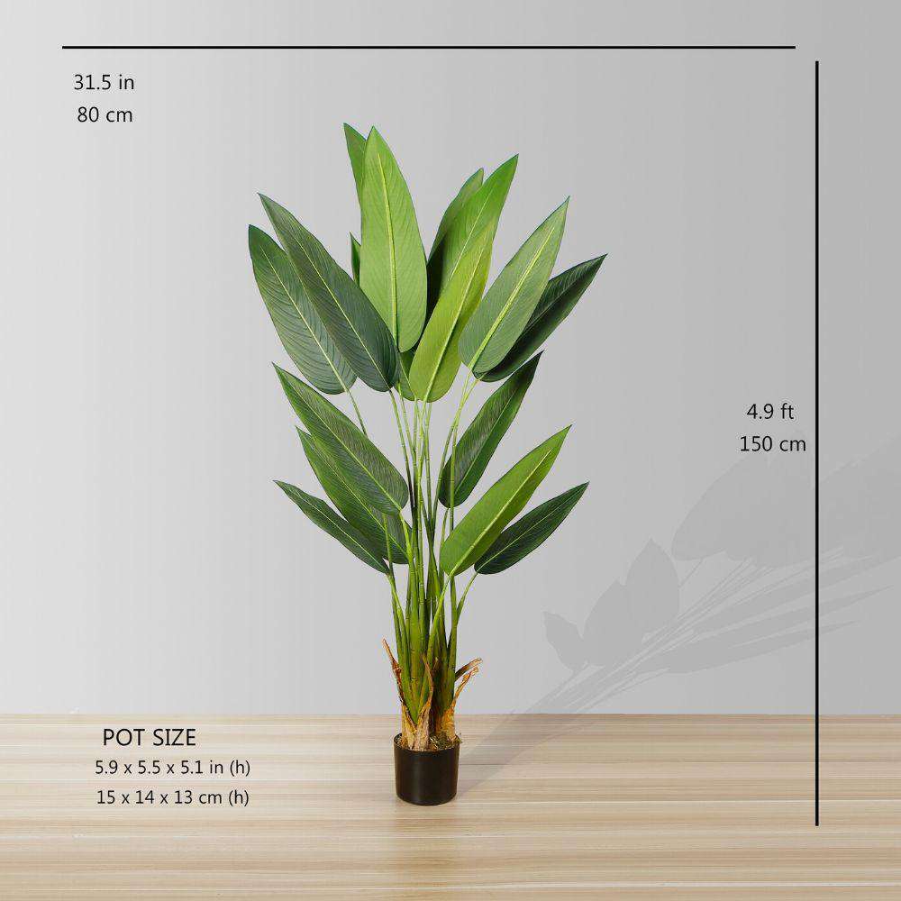 Cana Artificial Canna Potted Plant (Multiple Sizes) 