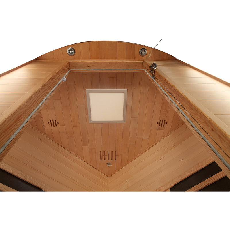 Aspen 4 Infrared Corner Sauna