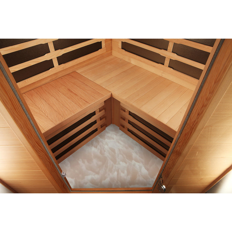 Aspen 4 Infrared Corner Sauna