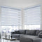 ITY CDNW-1 84 Olivia Stone Cordless Polyester Zebra Day-Night Blind 84