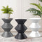 Charlie Concrete Terrazzo Mid-Century End Table – Solid Wood & Concrete, Indoor/Outdoor, 22