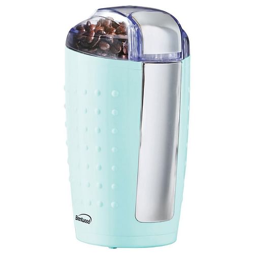 Brentwood 4 Ounce 150 Watt Coffee and Spice Grinder in Blue - Free Shipping 