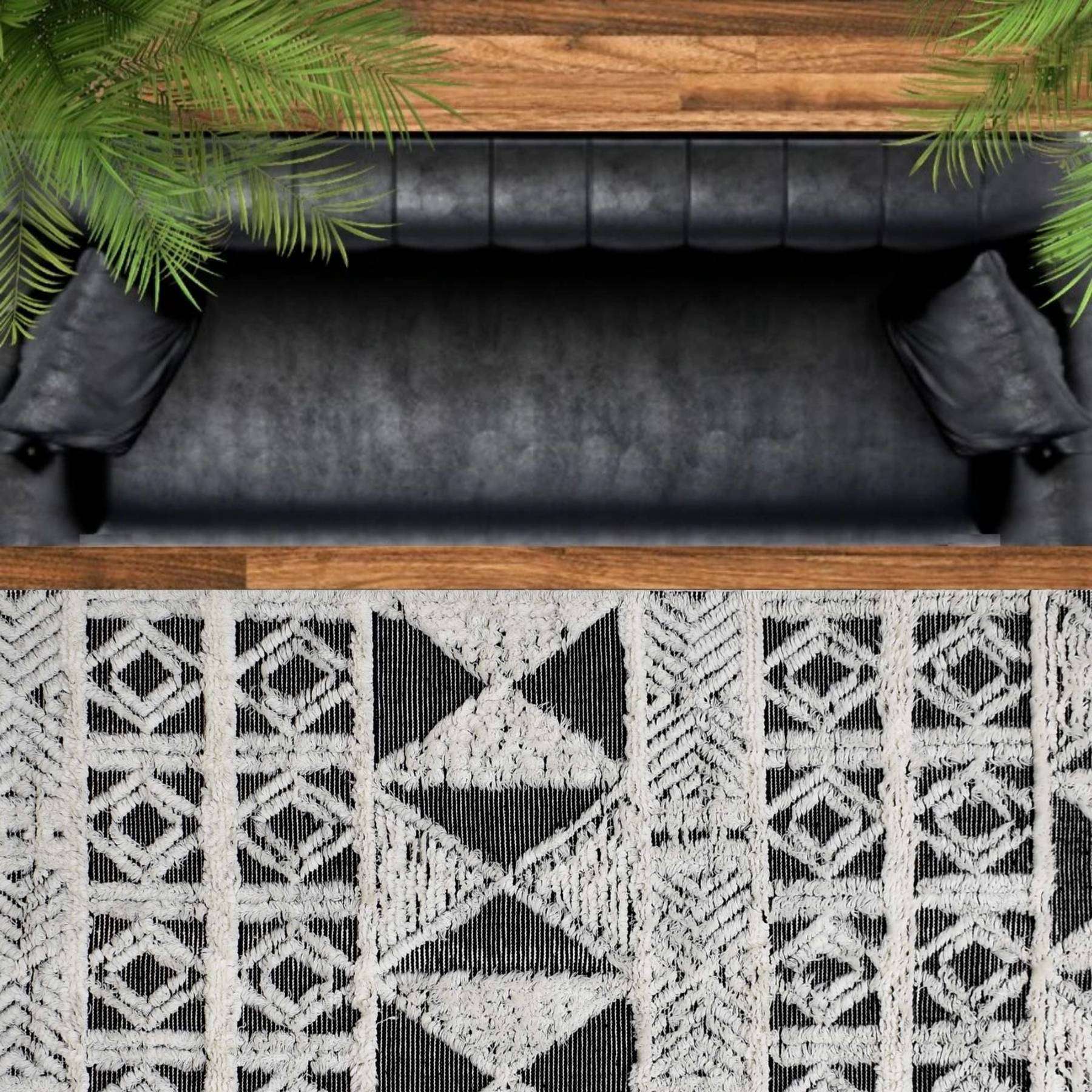 Chloe Woven Wool 6X9 Rug 